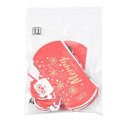 16Pcs 4 Styles Christmas Theme Paper Pillow Gift Boxes CON-FS0001-22-1