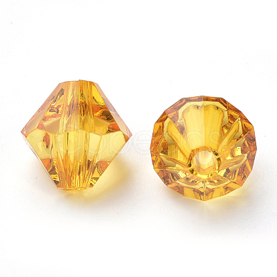 Transparent Acrylic Beads TACR-S146-4mm-10-1