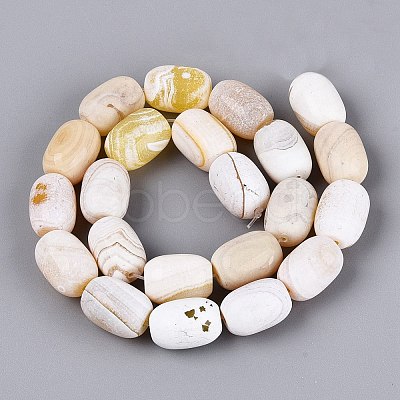 Natural Agate Beads Strands G-Q606-97B-03-1