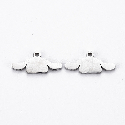 201 Stainless Steel Pendants STAS-Q240-074P-1