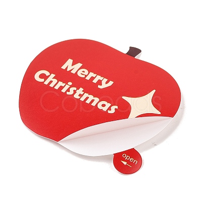 Christmas Theme Paper Self-Adhesive Stickers DIY-M070-10B-1