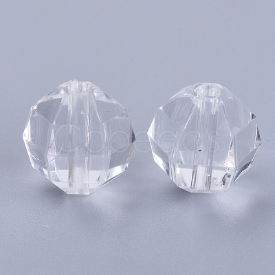 Transparent Acrylic Beads TACR-Q256-20mm-V01-1