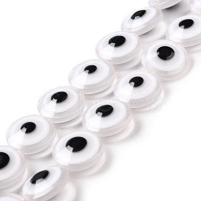 Resin Imitation Lampwork Beads Strands RESI-F032-01J-1