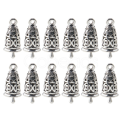 12Pcs Tibetan Style Alloy Pendants KK-HS0001-88-1