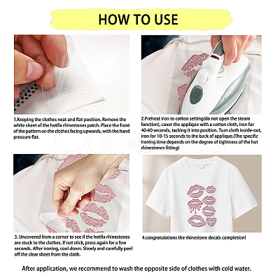 Glass Hotfix Rhinestone DIY-WH0303-408-1
