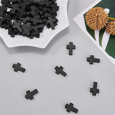 SUNNYCLUE 200Pcs Wood Pendants WOOD-SC0001-36A-1