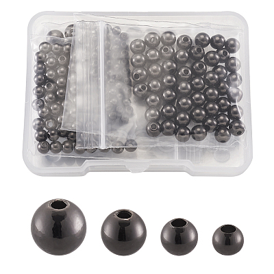 Brass Beads KK-TA0007-50B-1