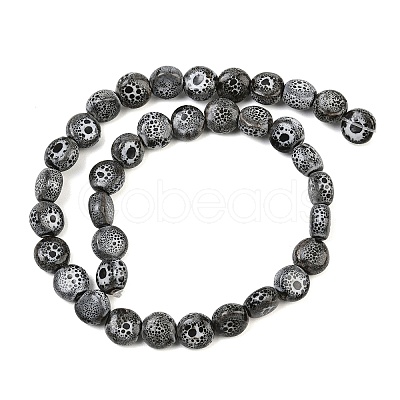 Vintage Style Glazed Porcelain Beads PORC-B002-12-05-1