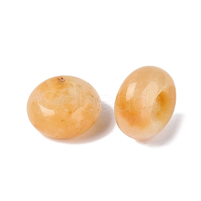 Natural Topaz Jade European Beads G-N359-17A-08-1