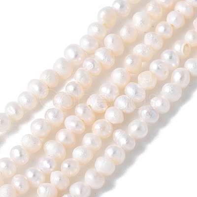 Natural Cultured Freshwater Pearl Beads Strands PEAR-I007-07B-02A-1