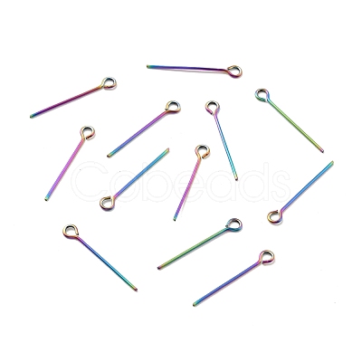 Ion Plating(IP) 304 Stainless Steel Eye Pins STAS-E156-01M-02-1