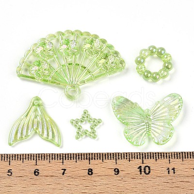 Transparent Acrylic Beads OACR-N137-73E-1