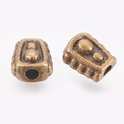 Tibetan Style Alloy Beads X-MLF0332Y-NF-1