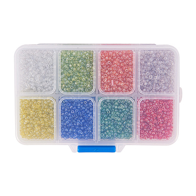 12/0 Round Glass Seed Beads SEED-X0050-2mm-17-1