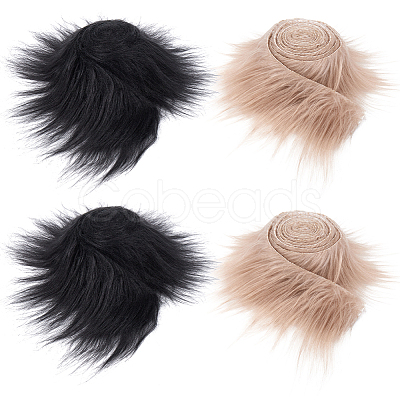Artificial Wool Gnome Beard Costume Beard OCOR-WH0078-101I-1