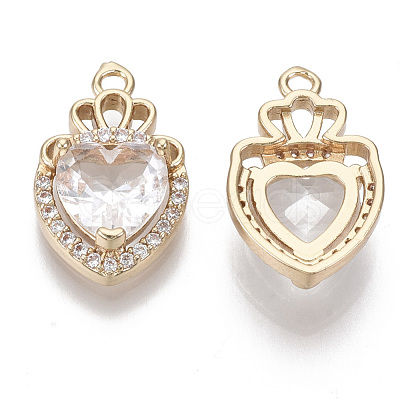 Glass Pendants GLAA-T021-14E-1