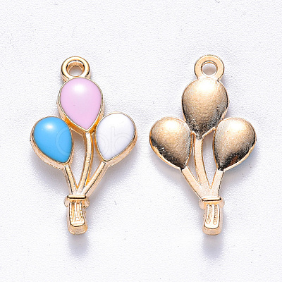 Alloy Enamel Pendants ENAM-N054-020A-1