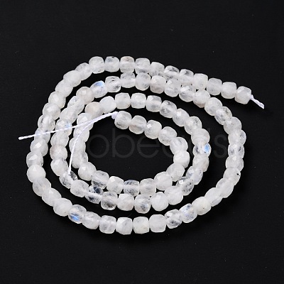 Natural Rainbow Moonstone Beads Strands G-K315-A11-1