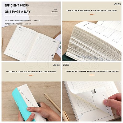 2023 Notebook with 12 Month Tabs LS-AJEW-A043-01A-1
