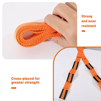 4Pcs Nylon Furniture Moving Straps AJEW-CA0005-38-1