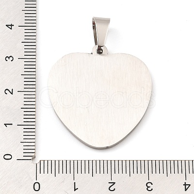 304 Stainless Steel Pendants STAS-H182-11C-P-1