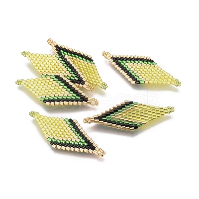 MIYUKI & TOHO Handmade Japanese Seed Beads Links SEED-E004-O25-1