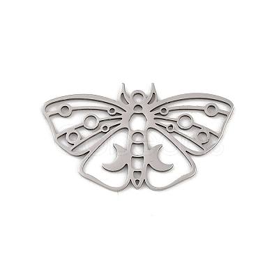 201 Stainless Steel Pendants STAS-U052-03B-P-1