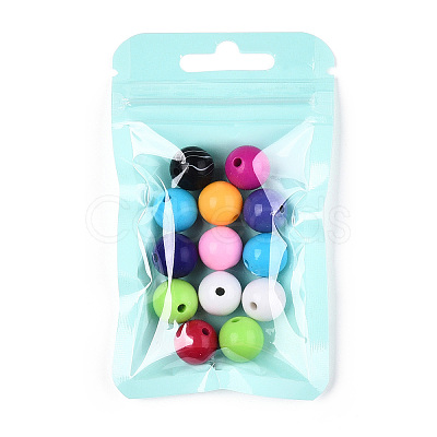 Macaron Color Plastic Yin-yang Resealable Bags OPP-N001-01A-01-1