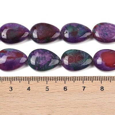 Two Tone Natural White Jade Beads Strands G-Z105-B01-01F-1