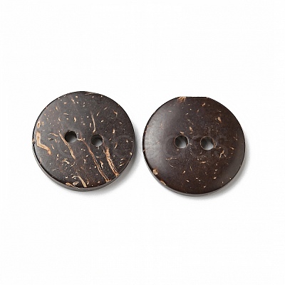 2-Hole Natural Coconut Buttons COCB-G002-03B-1