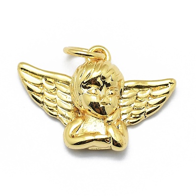 Brass Pendants KK-M207-C01-01G-1