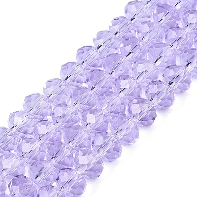 Glass Beads Strands X-EGLA-A044-T8mm-D17-1