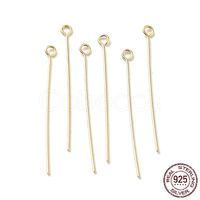 925 Sterling Silver Eye Pins STER-M117-04B-G-1