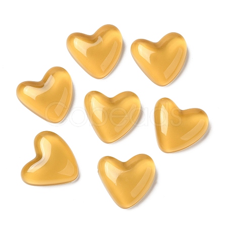 Translucent Resin Cabochons CRES-M019-01D-1