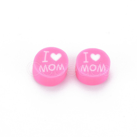 Handmade Polymer Clay Beads CLAY-T019-11H-1