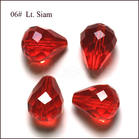 Imitation Austrian Crystal Beads SWAR-F062-12x10mm-06-1