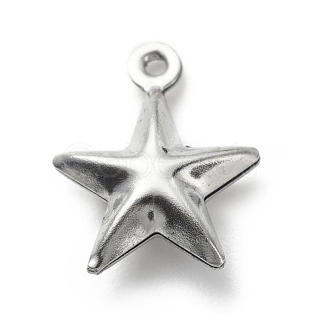 Non-Tarnish 304 Stainless Steel Pendants STAS-D243-08-1