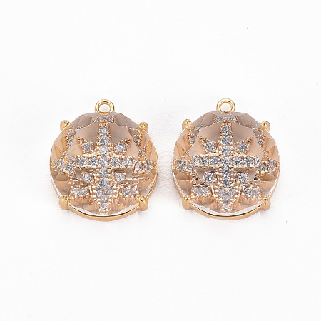 Brass Pendants KK-Q765-003-NF-1