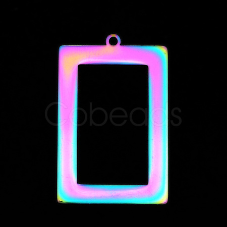201 Stainless Steel Pendants STAS-N090-LA660-1