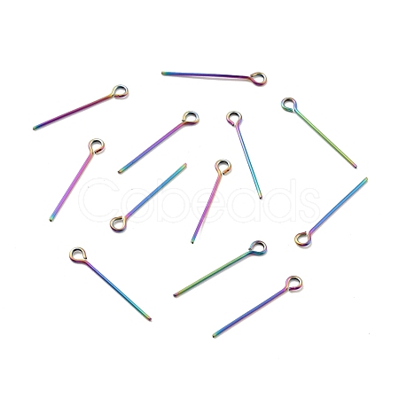 Ion Plating(IP) 304 Stainless Steel Eye Pins STAS-E156-01M-02-1