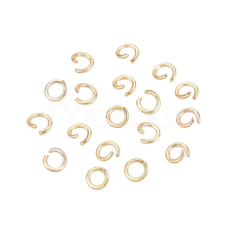 304 Stainless Steel Open Jump Rings STAS-Q113-3x0.5mm-G-01-1