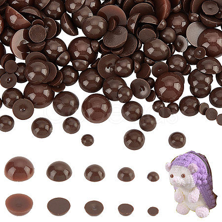 5 Style Craft Resin Doll Eyes Cabochons DOLL-PH0001-22-1