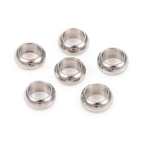 Non-Tarnish 201 Stainless Steel Spacer Beads STAS-L238-16C-P-1