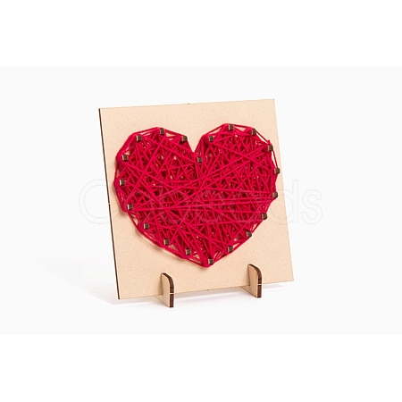 DIY String Art Kit Arts and Crafts for Children DIY-P014-B04-1