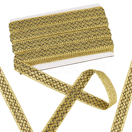 Polyester Braided Lace Ribbons OCOR-WH0092-17A-1