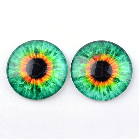 Glass Cabochons for DIY Projects GGLA-L025-10mm-19-1