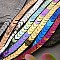 Electroplated Arrows Non-magnetic Synthetic Hematite Bead Strands, Mixed Color, 6x6x3mm, Hole: 1mm, about 101pcs/strand, 15.9 inch