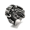 304 Stainless Steel Ring, Ghost, Inner Diameter: 19mm