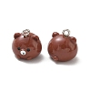 Animal Theme Opaque Resin Pendants RE-CBA4C51-02P-01-2