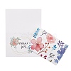 Paper Thank You Card DIY-WH0184-28B-3